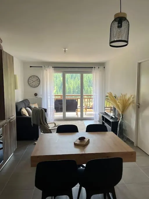 Péone Appartement Terrasse Vue Sur Les Pistes
